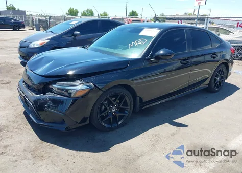 2023 Honda Civic Sport z USA, uszkodzony, nr VIN 2HGFE2F53PH533512